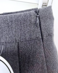 Jupe-short écolière grise