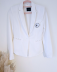 Veste cintrée blanche - 𝐌𝐚𝐫𝐢𝐧𝐚𝟒𝟒𝐟𝐚𝐦𝐢𝐥𝐲