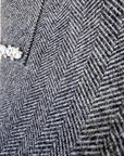 Short chevron gris