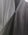 Robe noire skull en relief
