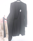 Robe noire skull en relief