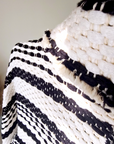 Gilet chaud ethnique noir et blanc - 𝐌𝐚𝐫𝐢𝐧𝐚𝟒𝟒𝐟𝐚𝐦𝐢𝐥𝐲