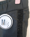 Legging huilé noir à bandes - 𝐌𝐚𝐫𝐢𝐧𝐚𝟒𝟒𝐟𝐚𝐦𝐢𝐥𝐲