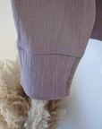 Pantalon jeeging beige bronze