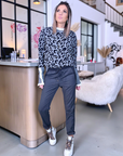 Pantalon jeeging gris anthracite - 𝐌𝐚𝐫𝐢𝐧𝐚𝟒𝟒𝐟𝐚𝐦𝐢𝐥𝐲