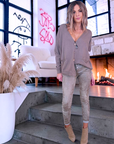 Pantalon bronze à imprimé animal - 𝐌𝐚𝐫𝐢𝐧𝐚𝟒𝟒𝐟𝐚𝐦𝐢𝐥𝐲