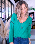 Pull vert à maille douce et chaude - 𝐌𝐚𝐫𝐢𝐧𝐚𝟒𝟒𝐟𝐚𝐦𝐢𝐥𝐲