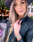 Perfecto vert 100% cuir - 𝐌𝐚𝐫𝐢𝐧𝐚𝟒𝟒𝐟𝐚𝐦𝐢𝐥𝐲