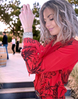 Chemise rock rouge vif - 𝐌𝐚𝐫𝐢𝐧𝐚𝟒𝟒𝐟𝐚𝐦𝐢𝐥𝐲