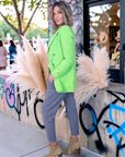 Blazer vert fluo - 𝐌𝐚𝐫𝐢𝐧𝐚𝟒𝟒𝐟𝐚𝐦𝐢𝐥𝐲