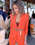 Veste chic orange - 𝐌𝐚𝐫𝐢𝐧𝐚𝟒𝟒𝐟𝐚𝐦𝐢𝐥𝐲