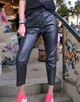 Jeeging noir 100% cuir - 𝐌𝐚𝐫𝐢𝐧𝐚𝟒𝟒𝐟𝐚𝐦𝐢𝐥𝐲