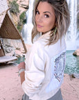 Veste sweat beige rock & roll - 𝐌𝐚𝐫𝐢𝐧𝐚𝟒𝟒𝐟𝐚𝐦𝐢𝐥𝐲