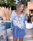 Haut tie and dye - 𝐌𝐚𝐫𝐢𝐧𝐚𝟒𝟒𝐟𝐚𝐦𝐢𝐥𝐲