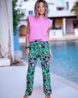 Pantalon casual chic