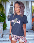 Short tie & dye multicolores
