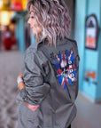 Veste militaire customisée