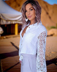 Chemise lin & coton