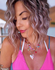 Double collier cœur