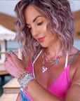 Double collier cœur