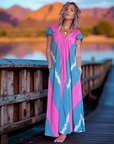 Robe tie rose