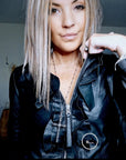 Veste cuir
