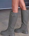 Bottes kaki