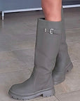 Bottes kaki