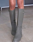 Bottes kaki