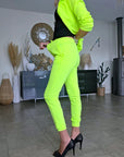 Ensemble veste & pantalon vert-jaune fluo - ๐๐๐ซ๐ข๐ง๐๐๐๐๐๐ฆ๐ข๐ฅ๐ฒ