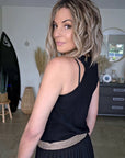 Débardeur noir en maille "rock" - 𝐌𝐚𝐫𝐢𝐧𝐚𝟒𝟒𝐟𝐚𝐦𝐢𝐥𝐲