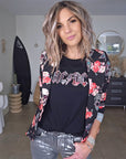 Veste cintrée à imprimé skull - 𝐌𝐚𝐫𝐢𝐧𝐚𝟒𝟒𝐟𝐚𝐦𝐢𝐥𝐲