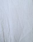 Robe volantée écrue