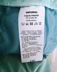 Pantalon chic bleu - vert menthe