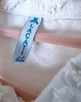 Chemise plumetis écrue