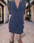 Robe bleu marine - 𝐌𝐚𝐫𝐢𝐧𝐚𝟒𝟒𝐟𝐚𝐦𝐢𝐥𝐲
