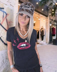 T-shirt noir rock - 𝐌𝐚𝐫𝐢𝐧𝐚𝟒𝟒𝐟𝐚𝐦𝐢𝐥𝐲