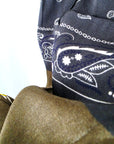 Pantalon fluide à imprimé bandana