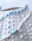 Double collier coquillage