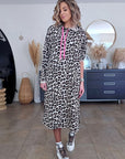 Robe beige sweat léopard - 𝐌𝐚𝐫𝐢𝐧𝐚𝟒𝟒𝐟𝐚𝐦𝐢𝐥𝐲