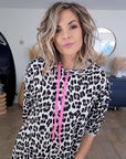 Robe beige sweat léopard - 𝐌𝐚𝐫𝐢𝐧𝐚𝟒𝟒𝐟𝐚𝐦𝐢𝐥𝐲