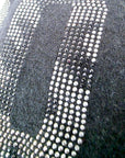 Débardeur noir en maille "rock"