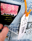 Chemise destroy en jean