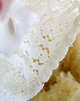 Chemise en dentelle blanc cassé