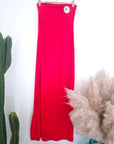 Robe glamour rouge