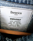 Veste en jean endlessy avec écussons