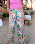 Pantalon à imprimé camouflage