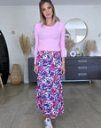 Pull rose à maille fine côtelée - 𝐌𝐚𝐫𝐢𝐧𝐚𝟒𝟒𝐟𝐚𝐦𝐢𝐥𝐲