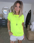 Short en jean beige