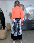Perfecto orange fluo en suédine - 𝐌𝐚𝐫𝐢𝐧𝐚𝟒𝟒𝐟𝐚𝐦𝐢𝐥𝐲